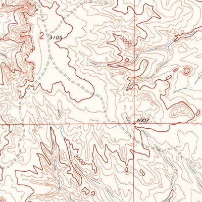 United States Geological Survey Schultz Coulee, MT (1968, 24000-Scale) digital map