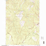United States Geological Survey Schultz Saddle, MT (1998, 24000-Scale) digital map