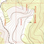 United States Geological Survey Schultz Saddle, MT (1998, 24000-Scale) digital map