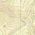 United States Geological Survey Schultz Saddle, MT (1998, 24000-Scale) digital map