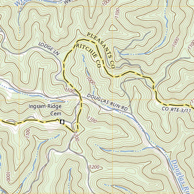 United States Geological Survey Schultz, WV (2023, 24000-Scale) digital map
