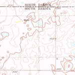 United States Geological Survey Schumacher Lake NE, SD-ND (1978, 24000-Scale) digital map