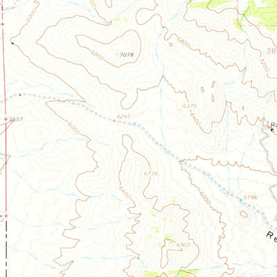 United States Geological Survey Schurz, NV (1964, 62500-Scale) digital map