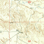 United States Geological Survey Schuster Flats NE, WY (1951, 24000-Scale) digital map