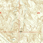 United States Geological Survey Schuster Flats NE, WY (1951, 24000-Scale) digital map