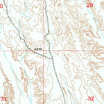 United States Geological Survey Schuster Flats NW, WY (1951, 24000-Scale) digital map