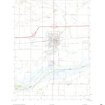 United States Geological Survey Schuyler, NE (2021, 24000-Scale) digital map