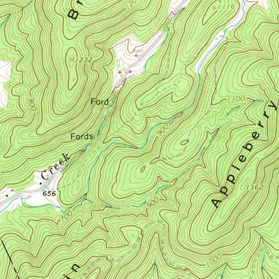 United States Geological Survey Schuyler, VA (1967, 24000-Scale) digital map