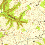 United States Geological Survey Science Hill, KY (1954, 24000-Scale) digital map