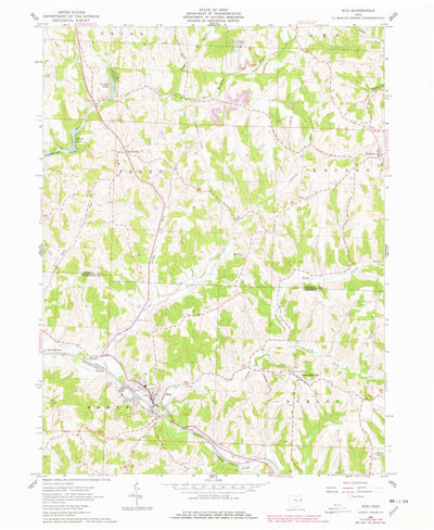 United States Geological Survey Scio, OH (1961, 24000-Scale) digital map