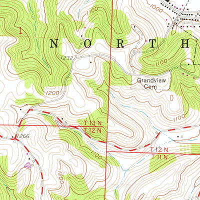 United States Geological Survey Scio, OH (1961, 24000-Scale) digital map