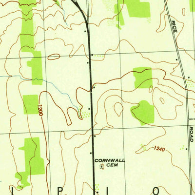 United States Geological Survey Scipio Center, NY (1943, 31680-Scale) digital map