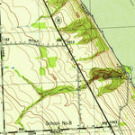 United States Geological Survey Scipio Center, NY (1943, 31680-Scale) digital map