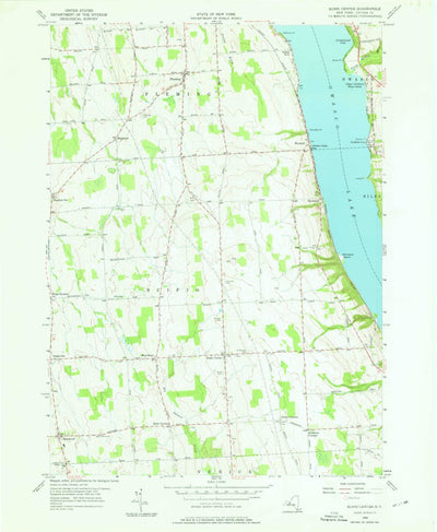United States Geological Survey Scipio Center, NY (1956, 24000-Scale) digital map