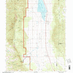 United States Geological Survey Scipio Lake, UT (2001, 24000-Scale) digital map