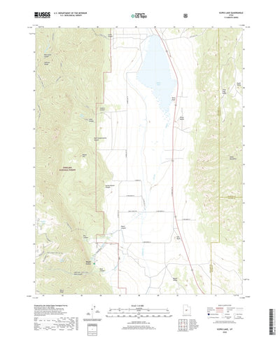 United States Geological Survey Scipio Lake, UT (2020, 24000-Scale) digital map