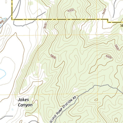 United States Geological Survey Scipio North, UT (2020, 24000-Scale) digital map