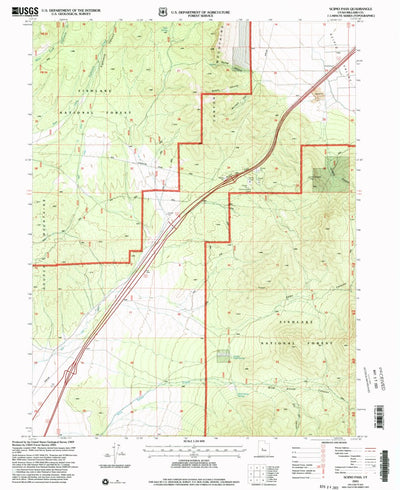 United States Geological Survey Scipio Pass, UT (2001, 24000-Scale) digital map
