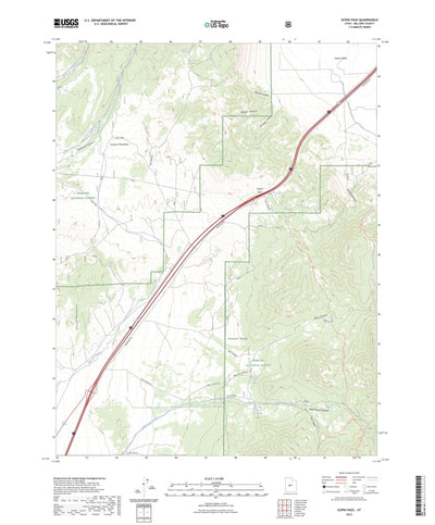United States Geological Survey Scipio Pass, UT (2023, 24000-Scale) digital map