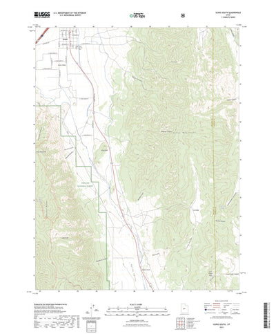 United States Geological Survey Scipio South, UT (2023, 24000-Scale) digital map