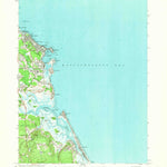 United States Geological Survey Scituate, MA (1961, 24000-Scale) digital map