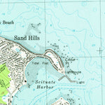 United States Geological Survey Scituate, MA (1974, 25000-Scale) digital map