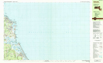 United States Geological Survey Scituate, MA (1984, 25000-Scale) digital map