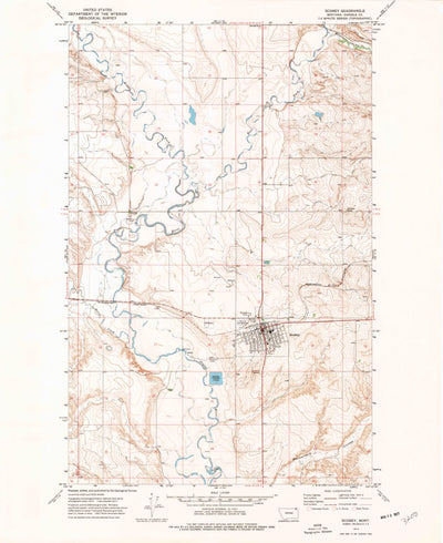 United States Geological Survey Scobey, MT (1973, 24000-Scale) digital map