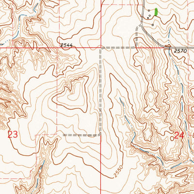 United States Geological Survey Scobey, MT (1973, 24000-Scale) digital map