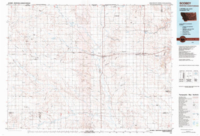 United States Geological Survey Scobey, MT (1983, 100000-Scale) digital map