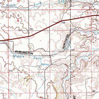 United States Geological Survey Scobey, MT (1983, 100000-Scale) digital map