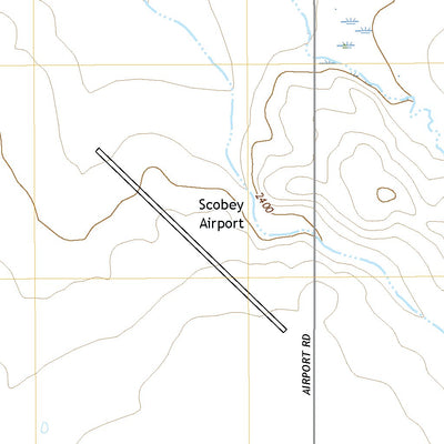 United States Geological Survey Scobey, MT (2020, 24000-Scale) digital map