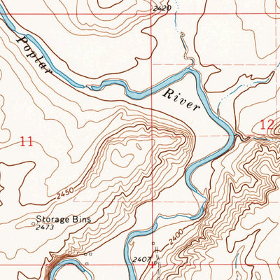 United States Geological Survey Scobey NW, MT (1973, 24000-Scale) digital map