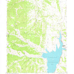 United States Geological Survey Scofield Reservoir, UT (1978, 24000-Scale) digital map