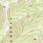 United States Geological Survey Scofield Reservoir, UT (2001, 24000-Scale) digital map