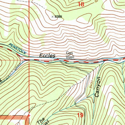 United States Geological Survey Scofield, UT (2001, 24000-Scale) digital map