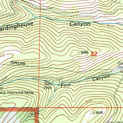 United States Geological Survey Scofield, UT (2001, 24000-Scale) digital map