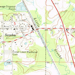 United States Geological Survey Scooba, MS (1973, 24000-Scale) digital map