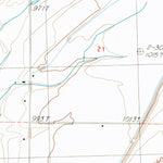 United States Geological Survey Scooteney Reservoir, WA (1986, 24000-Scale) digital map