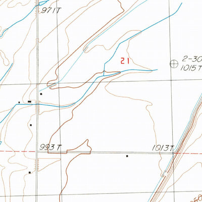 United States Geological Survey Scooteney Reservoir, WA (1986, 24000-Scale) digital map