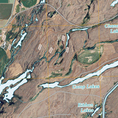 United States Geological Survey Scooteney Reservoir, WA (2011, 24000-Scale) digital map