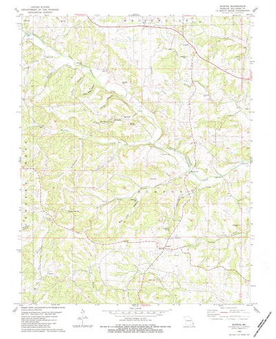 United States Geological Survey Scopus, MO (1980, 24000-Scale) digital map