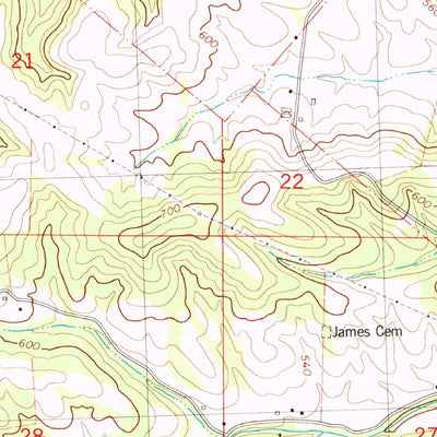 United States Geological Survey Scopus, MO (1980, 24000-Scale) digital map