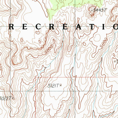 United States Geological Survey Scorpion Gulch, UT (1987, 24000-Scale) digital map
