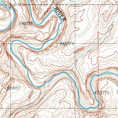 United States Geological Survey Scorpion Gulch, UT (1987, 24000-Scale) digital map