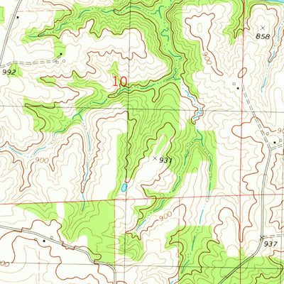 United States Geological Survey Scotch Grove, IA (1980, 24000-Scale) digital map