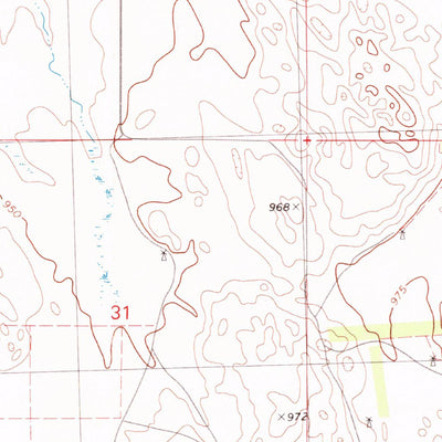 United States Geological Survey Scotchman Lake, SD (1981, 25000-Scale) digital map