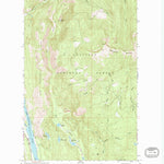 United States Geological Survey Scotchman Lake, WA (1967, 24000-Scale) digital map