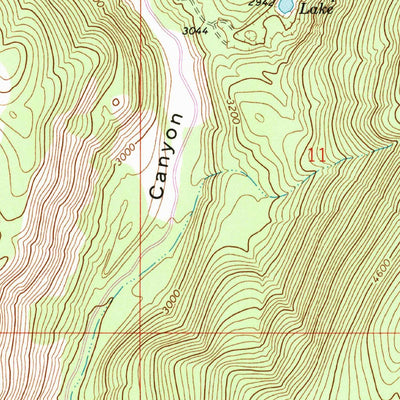 United States Geological Survey Scotchman Lake, WA (1967, 24000-Scale) digital map