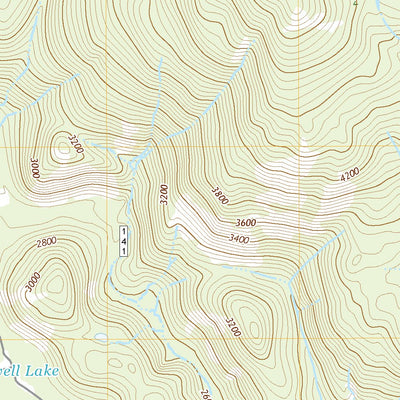 United States Geological Survey Scotchman Lake, WA (2020, 24000-Scale) digital map